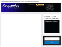 Tablet Screenshot of keynamics.com